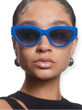 Quay Colbalt Blue Sunglasses